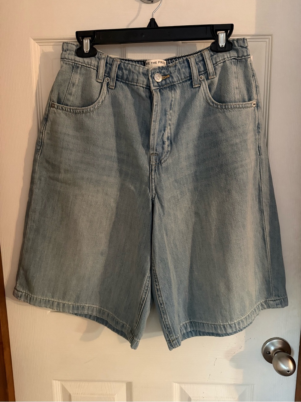 We The Free Light Blue Denim Women’s Shorts